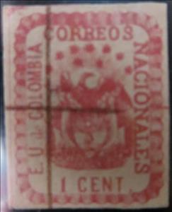 Stamp, Coat of Arms, Colombia,  , Coats of Arms