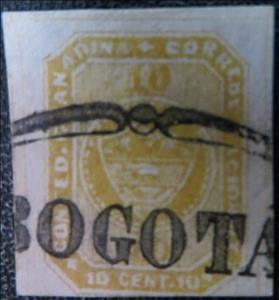 Stamp, Coat of Arms, Colombia,  , Coats of Arms