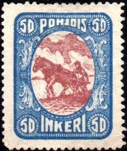 Stamp, Ploughing, Finland,  