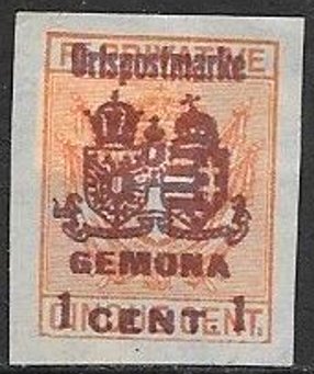 Stamp, Ortspostmarke, Austria - Offices Abroad, Occupations,  