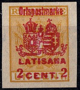 Stamp, Ortspostmarke, Austria - Offices Abroad, Occupations,  