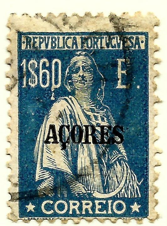 Ceres Issue of Portugal Overprinted