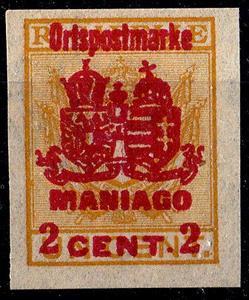Stamp, Ortspostmarke, Austria - Offices Abroad, Occupations,  