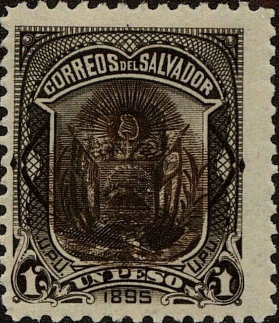 General Antonio Ezeta-overprinted