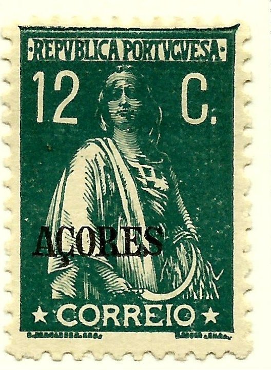 Ceres Issue of Portugal Overprinted