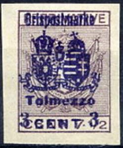 Stamp, Ortspostmarke, Austria - Offices Abroad, Occupations,  