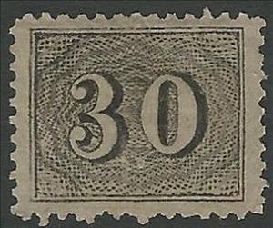 Stamp, Vertical numeral, Brazil,  