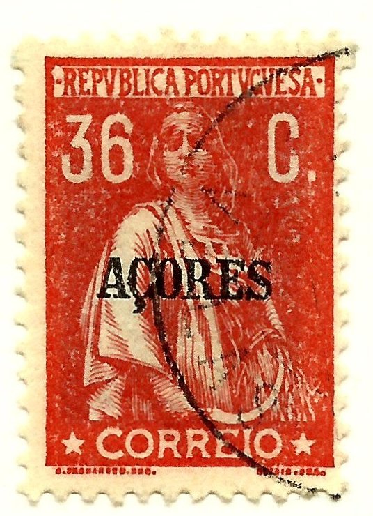 Ceres Issue of Portugal Overprinted