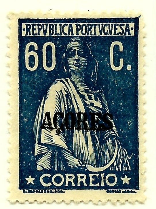 Ceres Issue of Portugal Overprinted