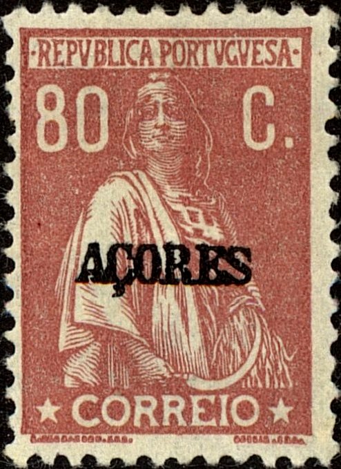 Ceres Issue of Portugal Overprinted