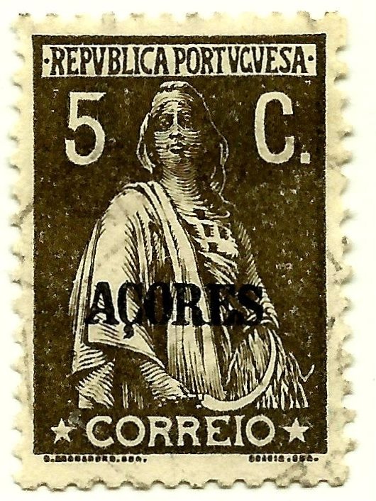 Ceres Issue of Portugal Overprinted