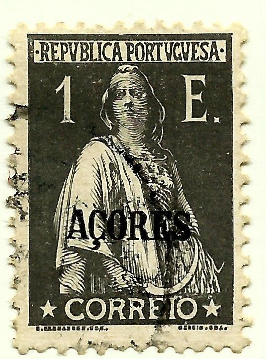 Ceres Issue of Portugal Overprinted