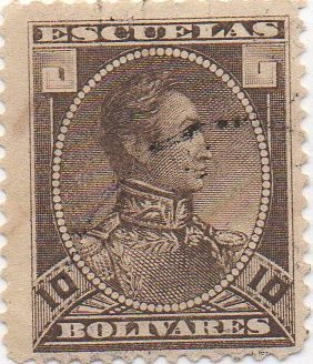 Revenue Stamp, Simón Bolívar, Venezuela,  