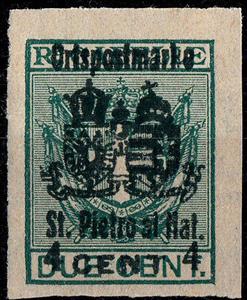 Stamp, Ortspostmarke, Austria - Offices Abroad, Occupations,  