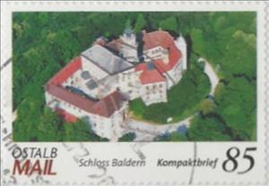 Stamp, Schloss Baldern, Germany, Modern Private Post Offices,  