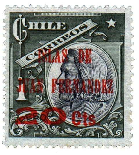 Columbus (Colon) surcharged