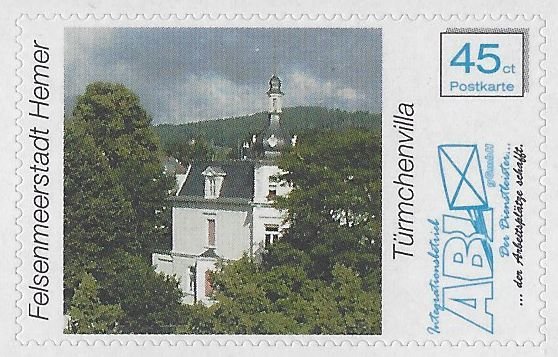 Felsenmeerstadt Hemer – Türmchenvilla