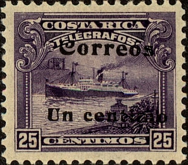 Telegrafos / Correos overprint