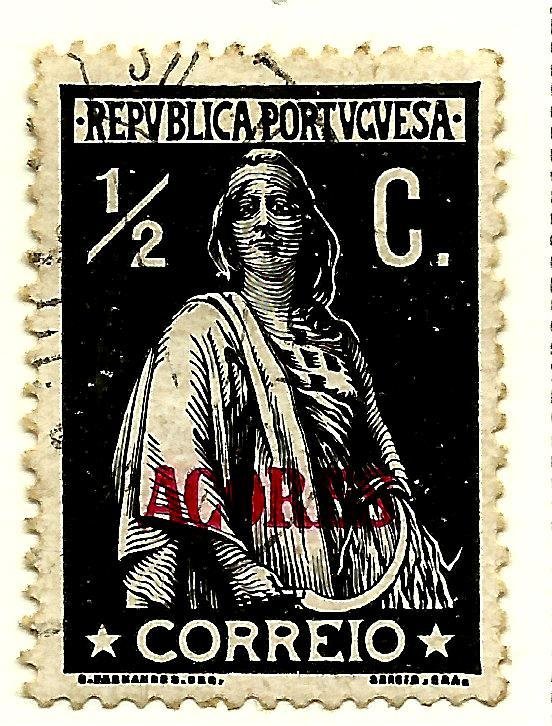 Ceres Issue of Portugal Overprinted
