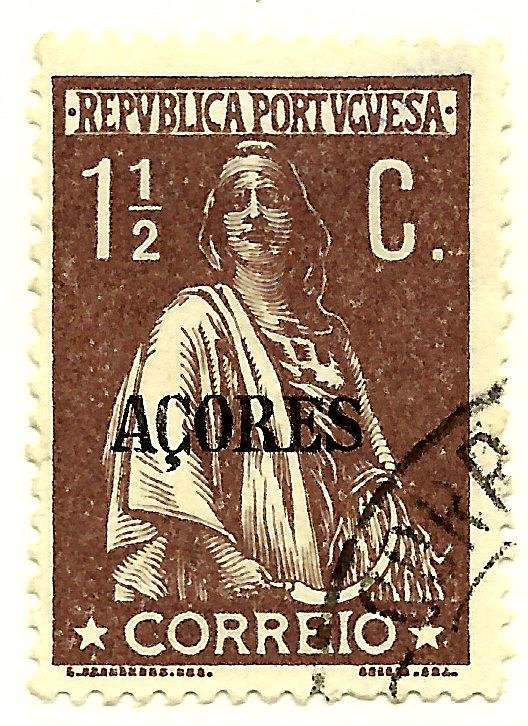 Ceres Issue of Portugal Overprinted