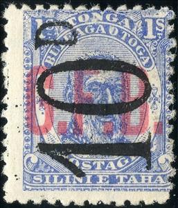 Stamp, G.f.b., Tonga,  