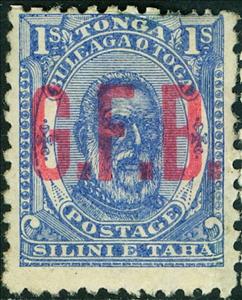 Stamp, G.f.b., Tonga,  