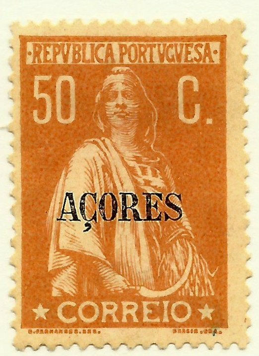 Ceres Issue of Portugal Overprinted