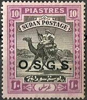 Postman with Dromedary (Camelus dromedarius)