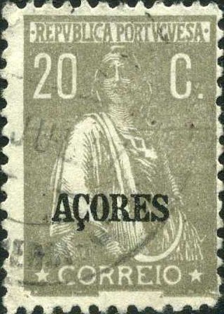 Ceres Issue of Portugal Overprinted