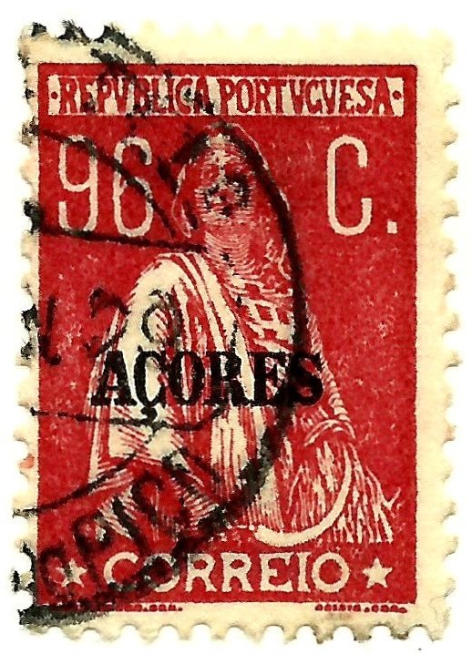 Ceres Issue of Portugal Overprinted