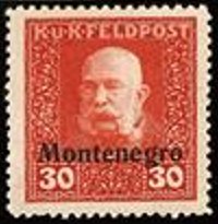 Overprint Montenegro