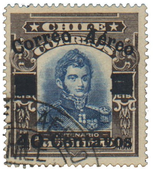 Battle of Maipu surcharged