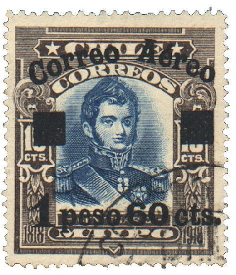 Battle of Maipu surcharged