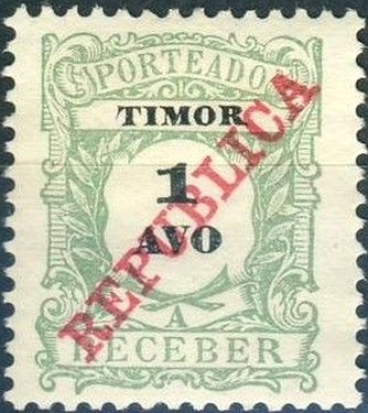 Postage due - Lisboa overprint