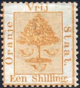 Stamp, Orange tree, South Africa - States and Colonies,  