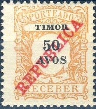 Postage due - Lisboa overprint