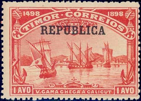 400 Years Disc.of India Overprint Republica