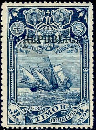 400 Years Disc.of India Overprint Republica