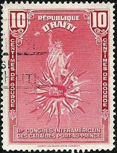 Stamp, 3rd Carribean Conference, Haiti,  