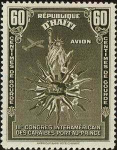 Stamp, 3rd Carribean Conference, Haiti,  