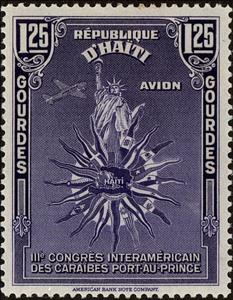 Stamp, 3rd Carribean Conference, Haiti,  