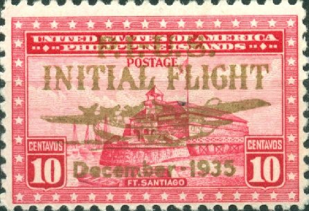 Trans Pacific Air Mail service