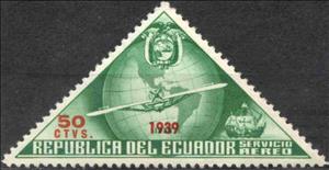 Stamp, Servicio Aereo, Cinderellas,  , Transport