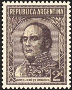 Stamp, Justo José de Urquiza (1801-1870), General, Argentina,  , Famous People, Generals