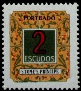 Stamp, Postage due, São Tomé and Príncipe,  