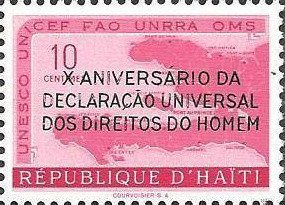 10th anniv. of The Declaration Of Human Rights