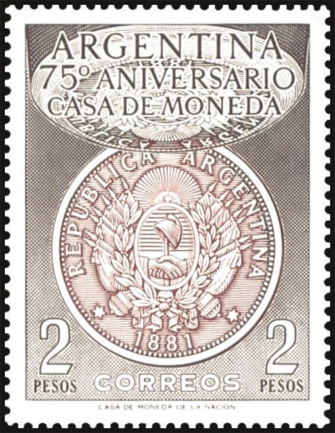 75th Anniversary of Argentina's Mint