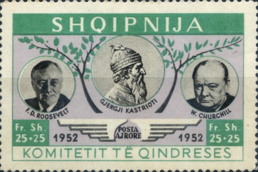 Roosevelt, Churchill, Kastrioti