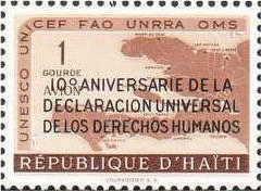 10th anniv. of The Declaration Of Human Rights