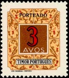 Stamp, Postage due, East Timor,  